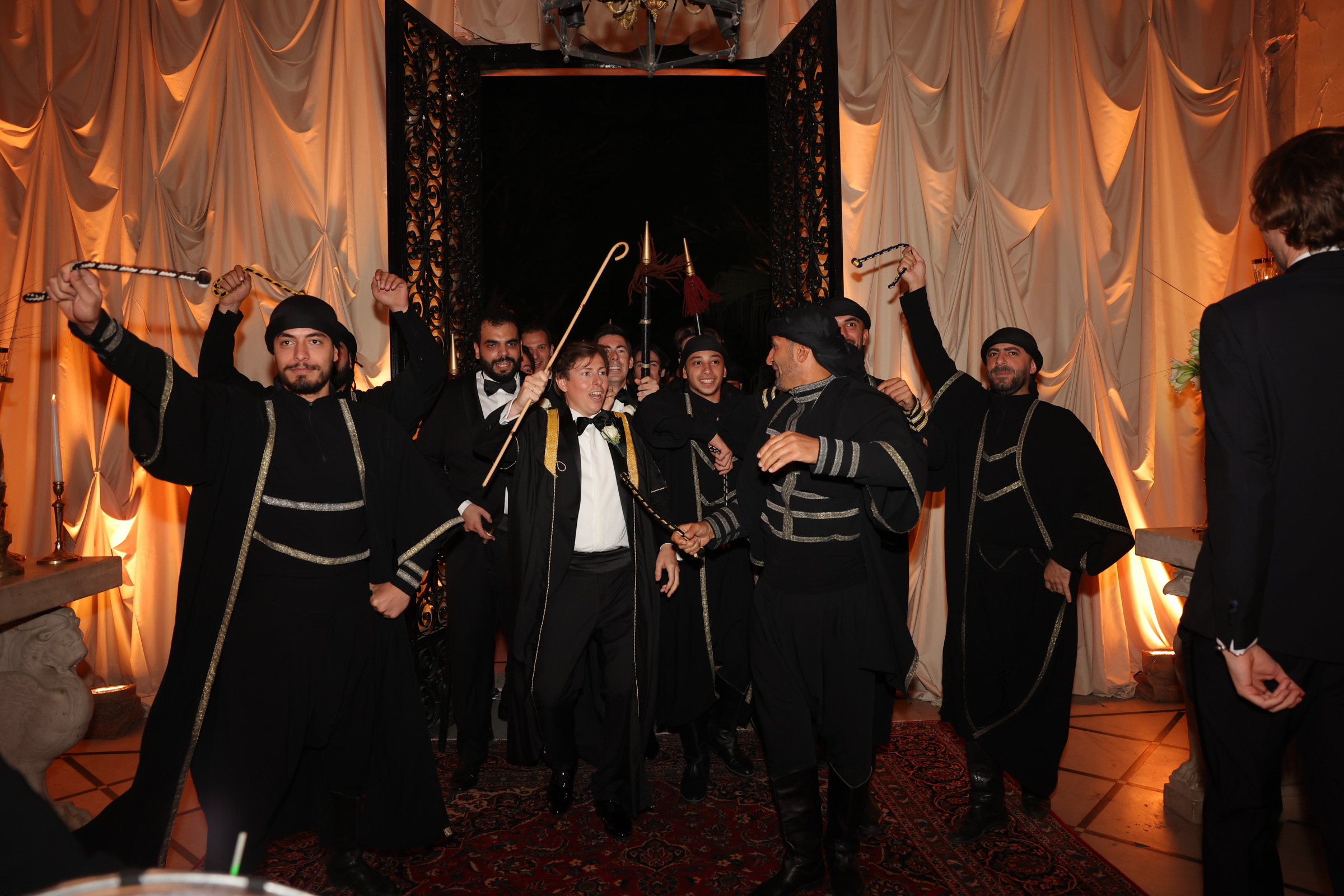 Hayakel Baalbek dabke at a Lebanese wedding, photo 3
