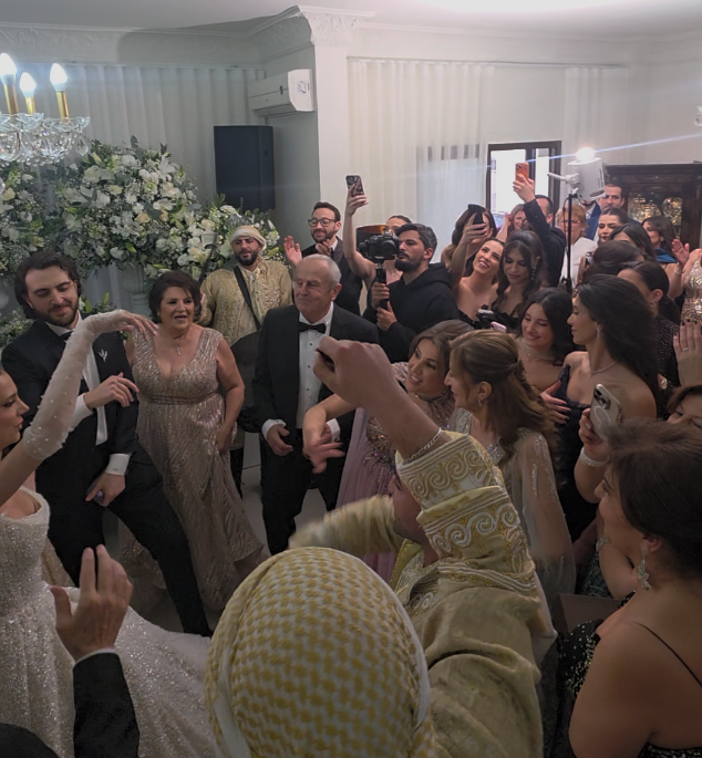 Hayakel Baalbek dabke at a Lebanese wedding, photo 8