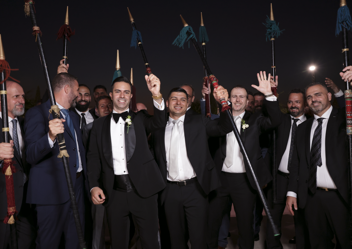 Hayakel Baalbek dabke at a Lebanese wedding, photo 9