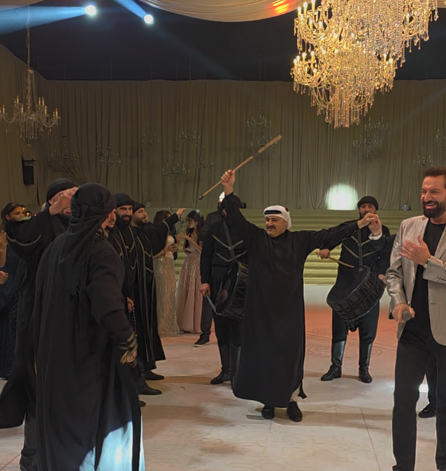 Hayakel Baalbek dabke at a Lebanese wedding, photo 12