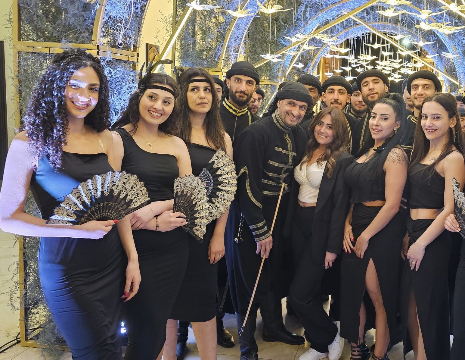 Hayakel Baalbek dabke at a Lebanese wedding, photo 4